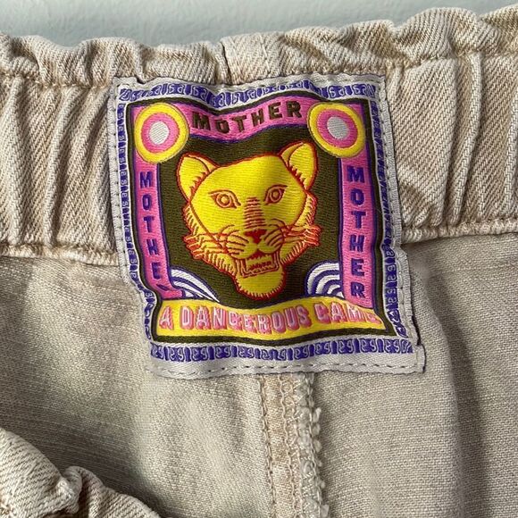 MOTHER The Springy Ankle Jeans Sand Beige 27 - Picture 7 of 10